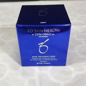 ZO Skin Health Acne Treatment Pads New In Original Box 60 Pads Authentic